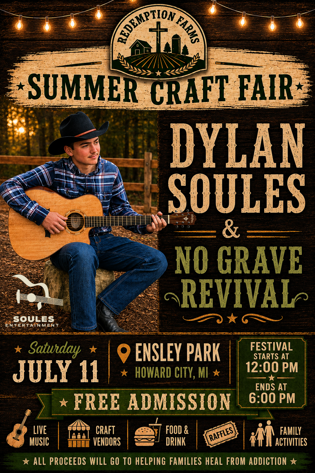 Summer Craft Fair poster